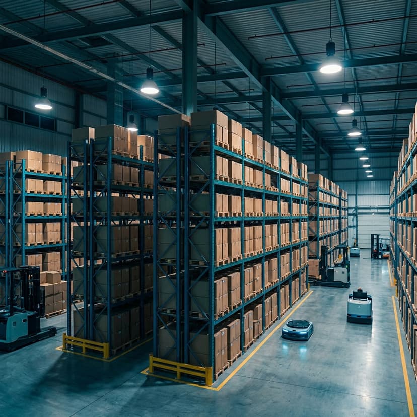 Warehouse and distribution hub
